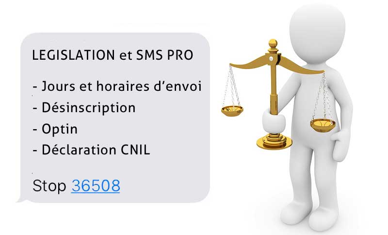 SMS professionnel et législation